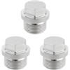 VGOL 3 Tappi A Testa Esagonale Esterna Maschio M22x1,5 In Acciaio Inossidabile 304 Per Tubi