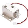 Tosuny Serratura elettromagnetica, Controllo di Accesso elettromagnetico della Serratura del solenoide di 12V 0.4A per Cassettiera per Porta - Ideale per Scuola, fabbriche, Banche, Tribunali, Hotel