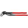KNIPEX Cobra XL Pinza regolabile per tubi e dadi in confezione Self-service bonderizzata grigia Rivestiti in resina sintetica, 87 01 400 SB