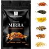 Spirituellementbien Incenso Mirra Rossa della Somalia resina Naturale in Grano + Polvere Pura 100% Naturale 100gr - Successo - Calma - Purificazione - Protezione per Fumigazione Brucia Profumo o incensiere