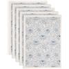 SUPERDANT 5 Pezzi Ceramica Carta per Trasferimento per Adesivi con Motivo Floreale In Ceramica Decalcomanie di Argilla Trasferimenti Sotto Smalto In Ceramice per Porcellana arte