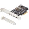 StarTech.com Tarjeta Pcie De 5 Puertos Usb