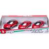 GOLIATH - BBURAGO - SI.TRADE Bburago Race + Play Collezione Scuderia Ferrari Racing, Scala 1:43