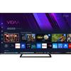 PEAQ PTV43VF-7025C TV LED, SMART TV, 43 ", Full-HD, Processore Quad Core CA53, Black, Classe F