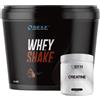 Self Omninutritions Self Whey Protein Shake 3 kg Proteine del siero del latte e BFN Creatina 210 gr