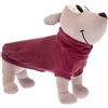 Ferribiella Spa Ferribiella Pile per Cani Polarotto Bordeaux, 30-cm
