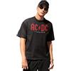 AC/DC Meacdcrts037 T-Shirt, Nero, L Uomo