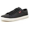 Levi's Woods W, Sneakers Donna, Nero Normale, 42 EU