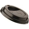 Roccobimbo Confezione 50 pezzi tappo nero in polistirene per bicchiere di carta 290ml