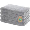 Lavea® Set 4 Asciugamani Viso 40x70 cm - 100% Cotone - Morbidi e Assorbenti - Certificati Oeko-TEX 100 - Lavabili a 60°C - Asciugamani Bagno per Ospiti, Sport, Hotel, Casa - Argento