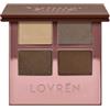 LOVREN Lovrén Palette Ombretti Honey Vibes per effetto smokey