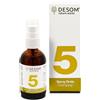 DESOM Srl Desom 5 Spray 50ml - integratore alimentare per le difese immunitarie