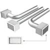 Tecnosystemi - KIT RAPID di completamento per PROAIR PACK 3 zone con attacchi Ø 150 Tecnosystemi