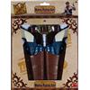 Smiffys Pistola ad acqua western, fondine e cintura, Azzurro Halloween