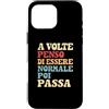 TS - SHOP - Regalo simpatico e divertent Custodia per iPhone 16 Pro Max Regalo divertente, Frasi Sarcastiche. Essere Normale