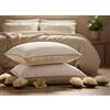 Cadorm Cuscino in Kapok 100% Naturale Alto 15 cm, Fodera in Cotone