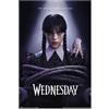 Grupo Erik: Poster Wednesday - Mercoledì Addams | Scrivania gaming, v 91.5 x 61 cm incorniciabile, poster anime/Decorazioni casa, decorazione cameretta