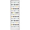 Blindecor Easyfix Relax - Tenda a rullo con stampa semiluna, 40 x 150 cm