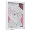 Lawrence Frames, 785211, Cornice Shadow Box, 11x14, Bianco