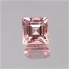 Naturale Ceylon Padparadscha Sapphire Loose Taglio Quadrato Gemma 5x5 MM