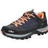 CMP Rigel Low Wmn Trekking Shoes WP, Scarpe da Trekking Donna, Antracite Mineral Green, 36 EU