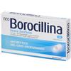 NeoBorocillina Antisettico Gola Pastiglie per Mal di Senza Zucchero 20 pz