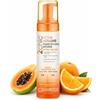 Giovanni Cosmetics 2chic Ultra Volume Tangerine and Papaya Butter Foam Styling Mousse, 7 oz
