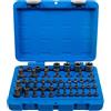BGS Juego de puntas de vaso y llaves de vaso | Perfil E/perfil T (para Torx) / perfil T (para Torx) con orificio/perfil TP (para Torx Plus) | 52 piezas