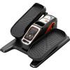 SPORTNOW Mini Ellittica Elettrica Silenziosa con 12 Velocità Modalità Manuale e Automatica Telecomando e Display LED Nero | Aosom Italy