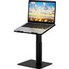 BESIGN LSX6 Supporto PC portatile, Supporto per portatile ergonomico per il lavoro in stand, Supporto per laptop compatibile con portatili da 10-15.6, Nero