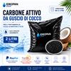 Carbone Attivo Granulare 2 L per Filtri Acqua e Osmosi