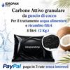 Carbone Attivo Granulare 4 L per Filtri Acqua e Osmosi