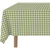 Martina Home - Vichy - Tovaglia confezionata in teflon - Pistacchio - Rotonda 140 cm