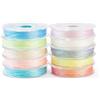 Craftdady - Filo da cucito in poliestere luminoso, 220 metri, 0,2 mm, corda intrecciata a 3 capi, per la realizzazione di bracciali, gioielli e lavori con perline