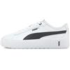 PUMA PUMA Smash Platform v2 L, Scarpe da Ginnastica, Donna, Bianco (Puma White/Puma Black), 38 EU