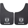 Plasticolor Dodge Ram White Logo Easy Fit 38,1 cm parafango - Set di 2