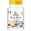 Does not apply Boro 3Mg Tetraborato Di Sodio - Vegan - 100 Compresse | - Qualità Da Farmacia T