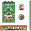 Disney SET CANCELLERIA 5 PZ MINECRAFT (12x4)