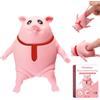 Henjunu Piccolo Maialino Antistress, Maialino Creativo per la Decompressione, Maialino Squishy, Maiale Antistress Giocattoli, Giocattolo per Maialini, Giocattoli di Decompressione