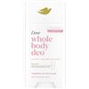 Dove Whole Body Deo Deodorante Corpo Stick Lampone e Rosa, 75ml