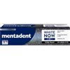 Mentadent White Now 3 in 1 White Boost Dentifricio Sbiancante con Carbone Attivo, 75ml
