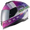 Nexx Casco Moto Integrale Nexx Y.100R Fade Biacno Viola