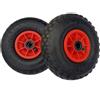 CILVANI Ruote per Carrello Pneumatiche 3.00-4 con Boccola 2PR - Set 2 pezzi