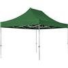 CILVANI Gazebo Richiudibile Professionale 3x4,5 Verde Cilvani
