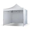 CILVANI Set di 3 Pareti Laterali per Gazebo da 3mt di colore bianco