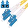EXTRALINK Patch Cord LC/UPC-LC/UPC SM G.652D DUPLEX 3.0mm 0.5m
