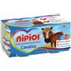 PRINCES ITALIA SpA NIPIOL Omogeneizzato Carne di Cavallo, 2 x 80 g