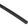 QUARKZMAN Nastro Tenuta Schiuma Silicone 4mm 10 m 33ft Guarnizione Rotondo in Schiuma di Gomma Corda Spugna Nero Solida Nastro Isolante per Porte e Finestre