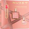 Nuxe Cofanetto Huile Prodigieuse Or Florale Glow Olio 50ml + Siero Labbra 8ml + Mini Olio 10ml