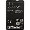 OH-BOX® Batteria compatibile con LG LGIP-531A LG Envoy 2, Envoy 3, KM330, KP100, KP215,KU385, P690/T-Mobile B450/ Cricket B460